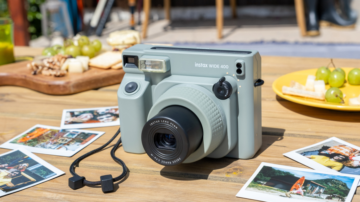 Instax Wide 400 Instant Film Camera - Sage Green