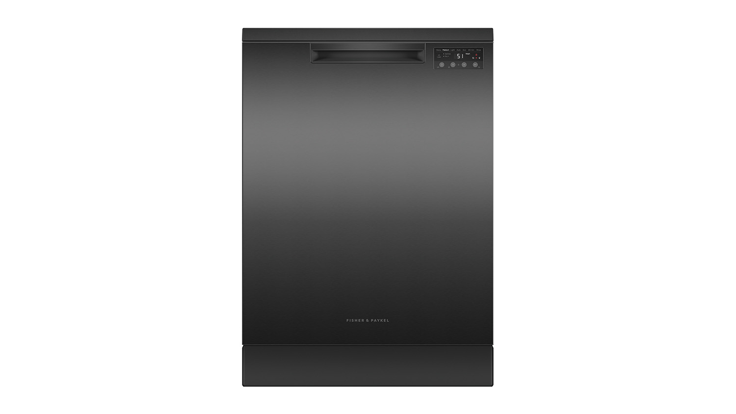 Fisher & Paykel 15 Place Setting Freestanding Dishwasher - Black Stainless Steel (DW60FC2B2)