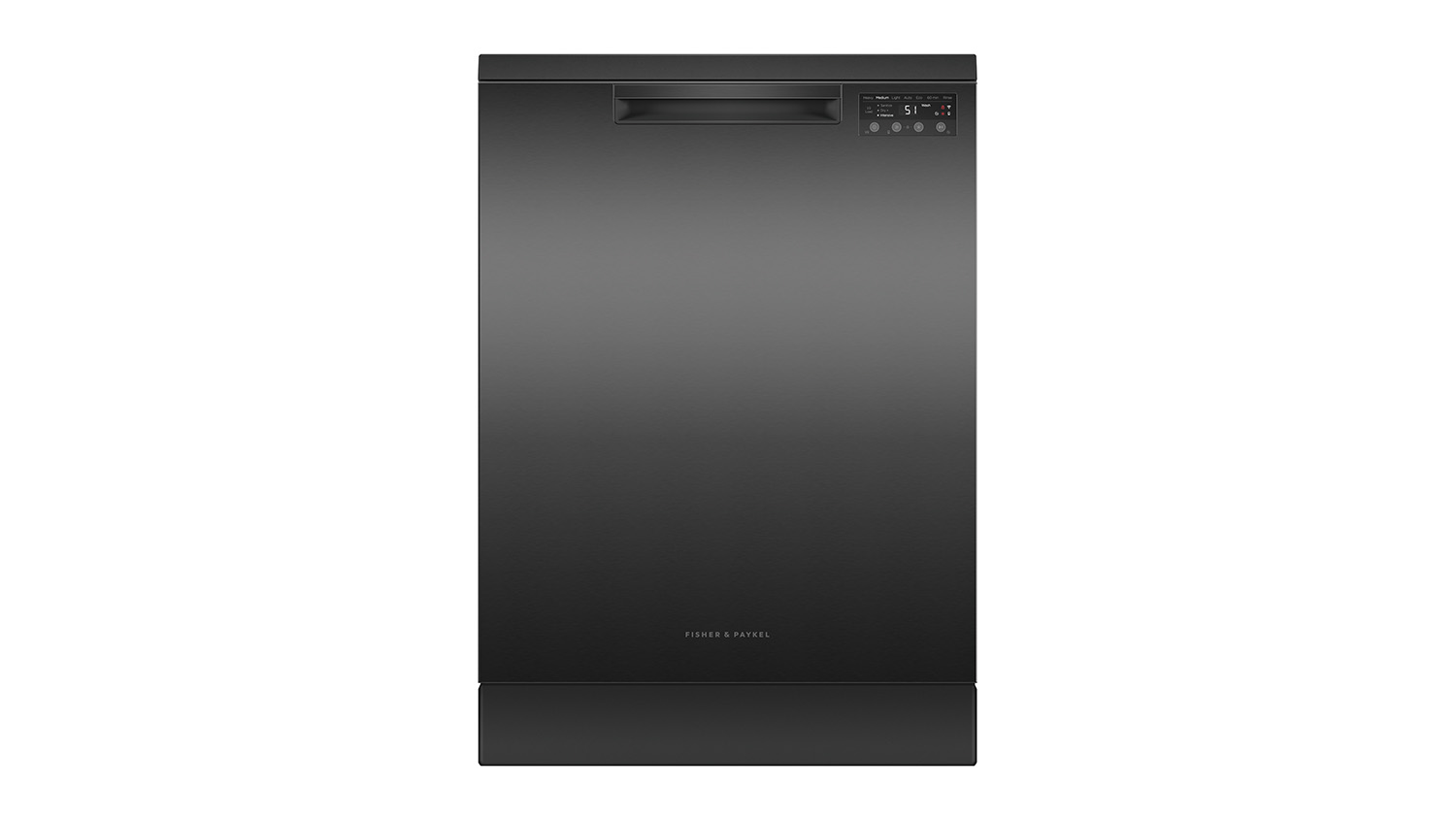 Fisher & Paykel 15 Place Setting Freestanding Dishwasher - Black Stainless Steel (DW60FC4B2)