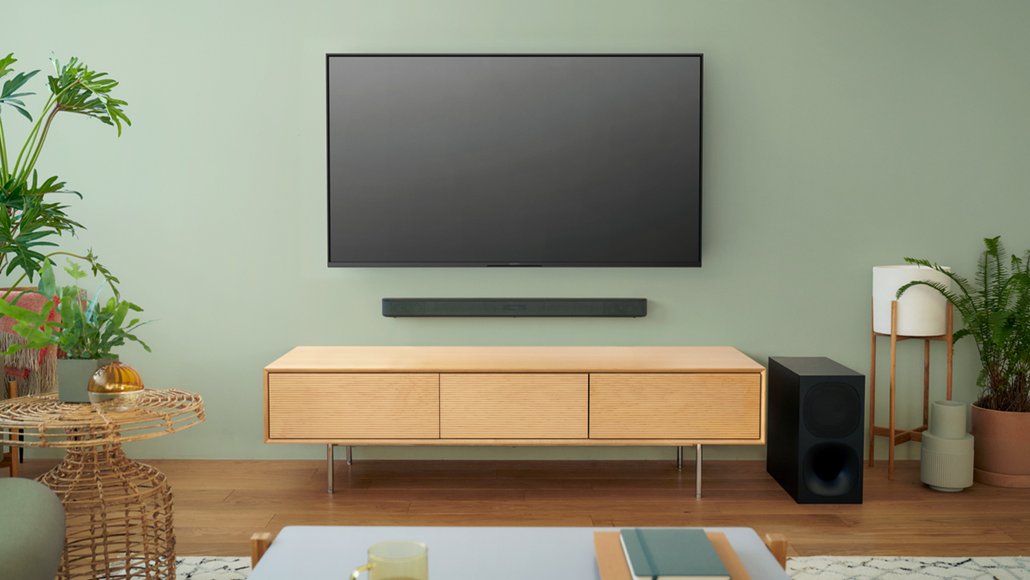 Sony 2.1 Channel Soundbar with Subwoofer - Wireless - Black (HT-S400)