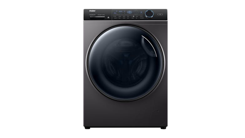 Haier 10kg 14 Program Front Loading Washing Machine - Dark (UV Protect/HWF10ANB1)