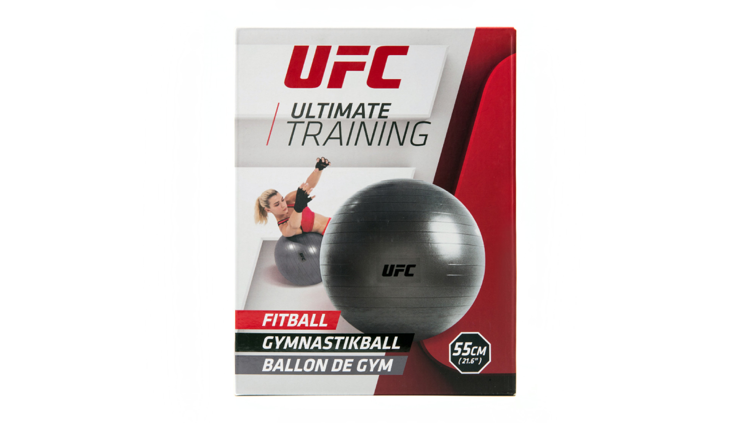 UFC Ultimate Training FitBall 55cm - Silver