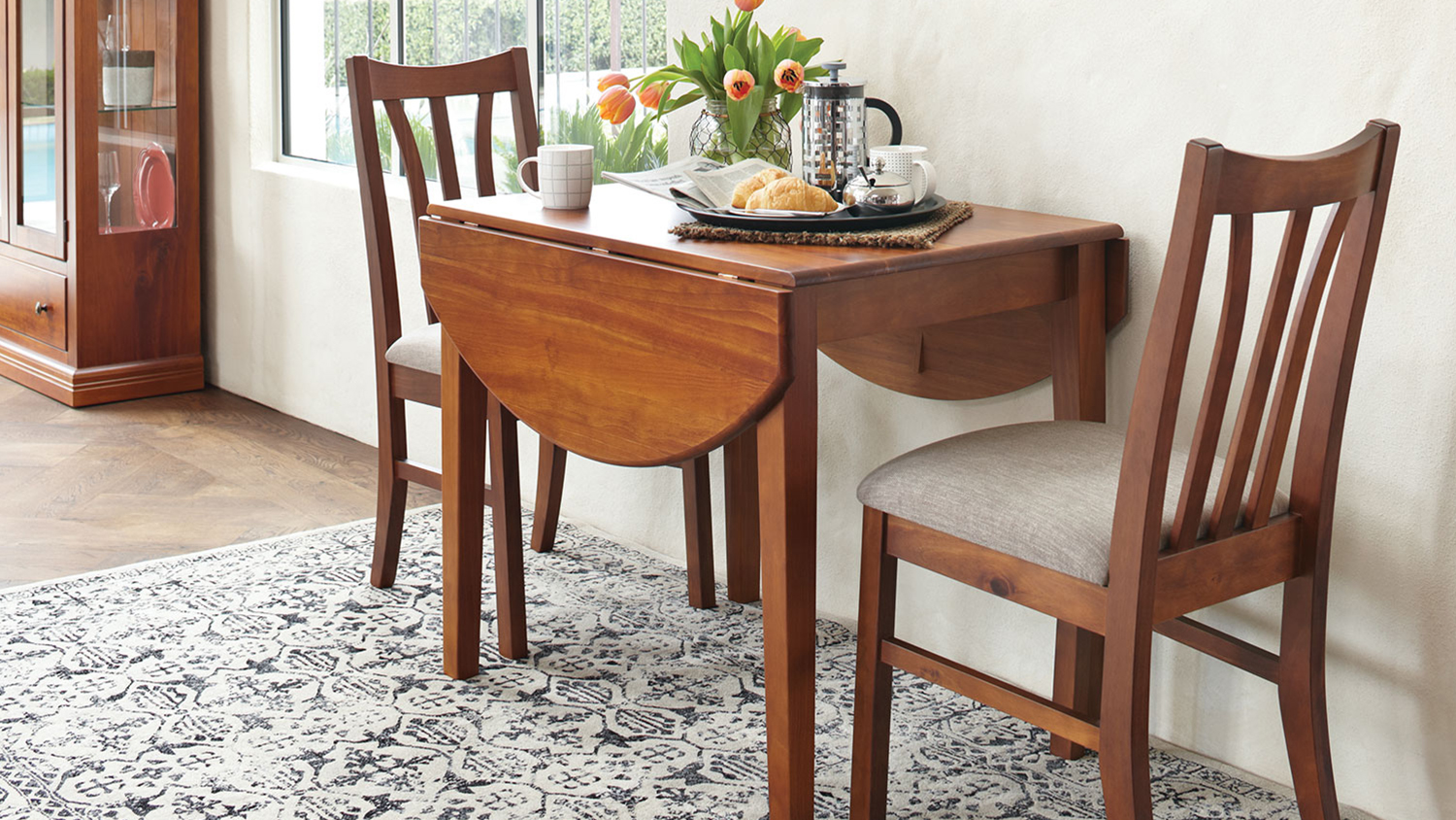 Waihi 3 Piece Drop Leaf Dining Suite