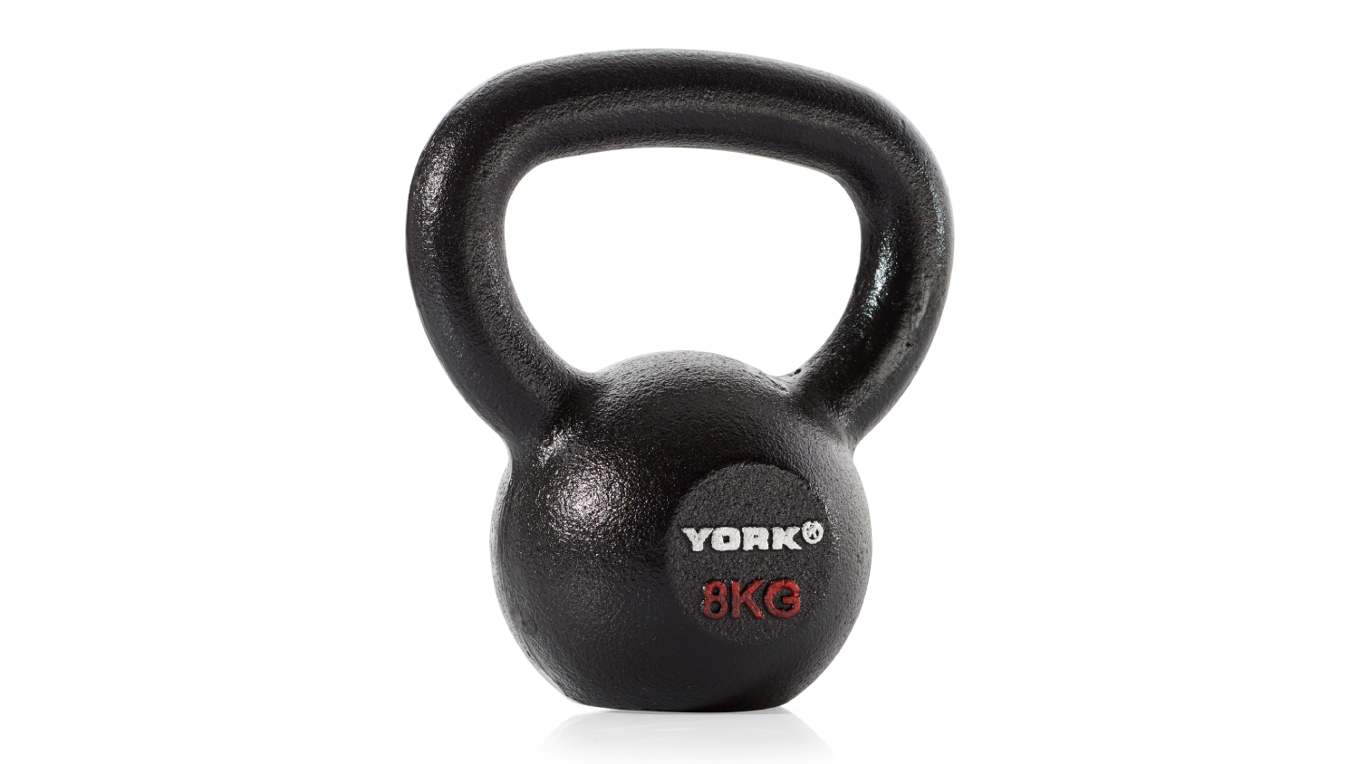 York Cast Iron Kettlebell 8kg