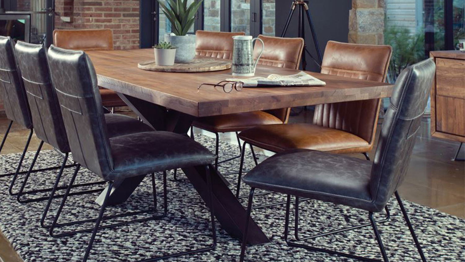 Soho 2400 Rectangle Dining Table