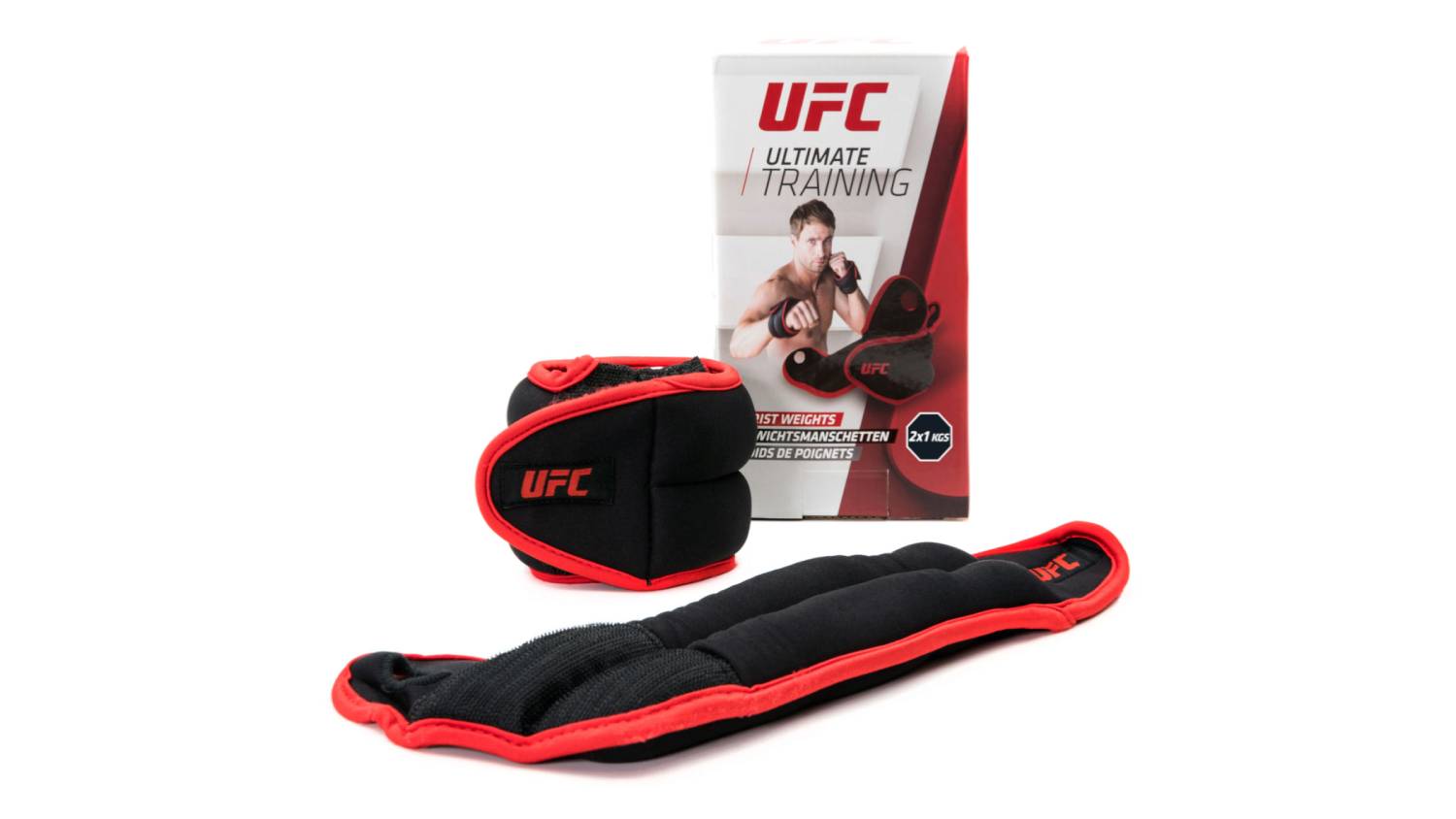 UFC Ultimate Training Wrist Weight Set 1kg 2pcs.