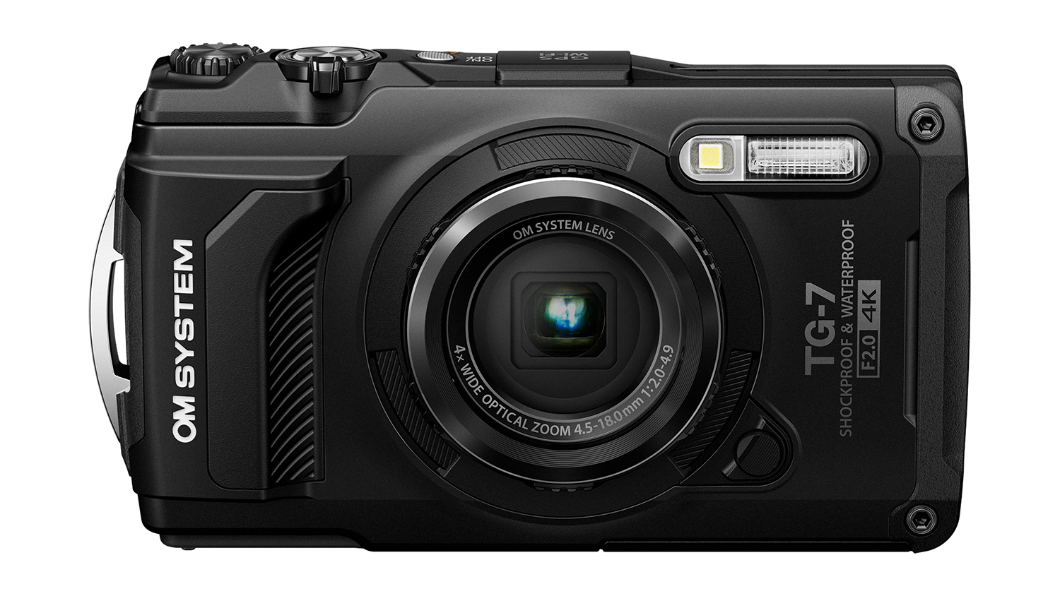 OM System Tough TG-7 Digital Camera - Black