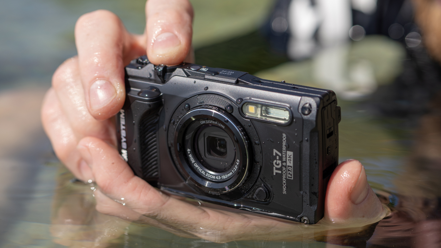 OM System Tough TG-7 Digital Camera - Black