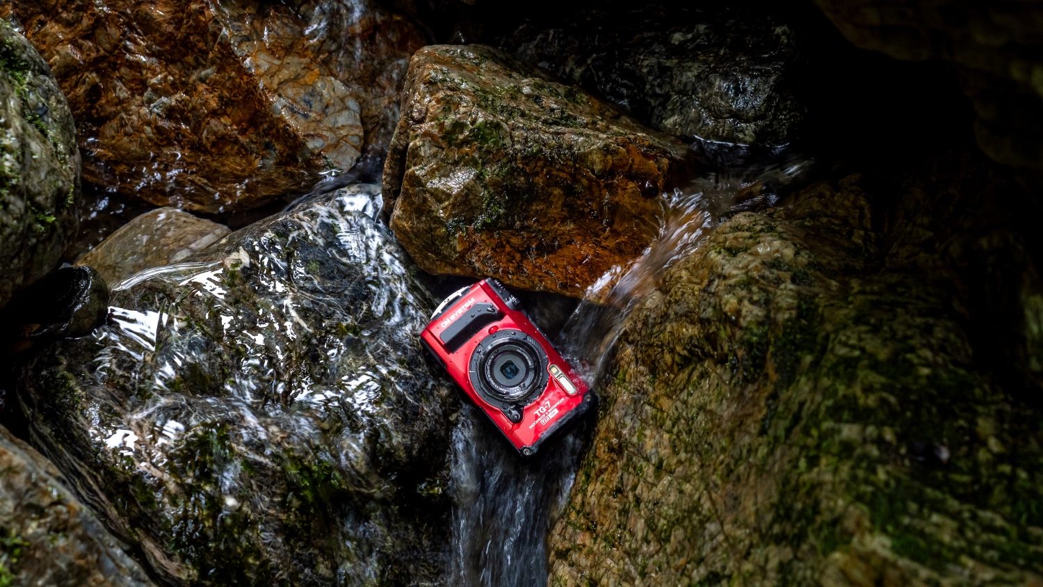 OM System Tough TG-7 Digital Camera - Red