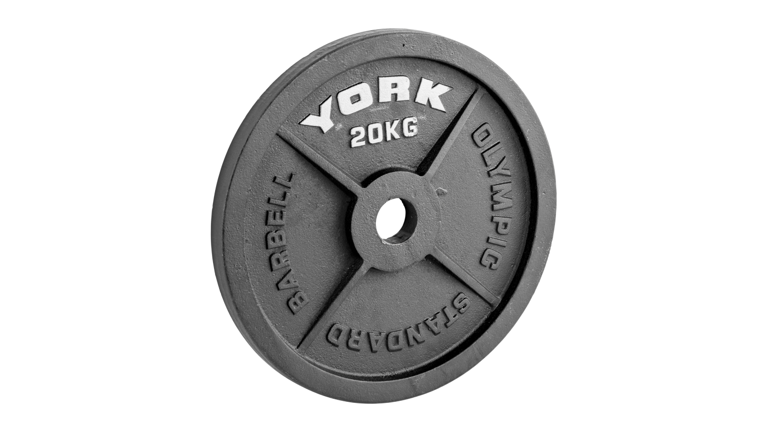 York Cast Iron Weight Plate 20kg