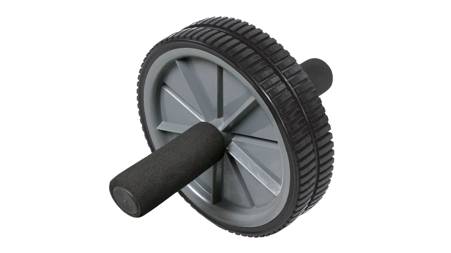 York Ab Roller Exercise Wheel with Foam Handles