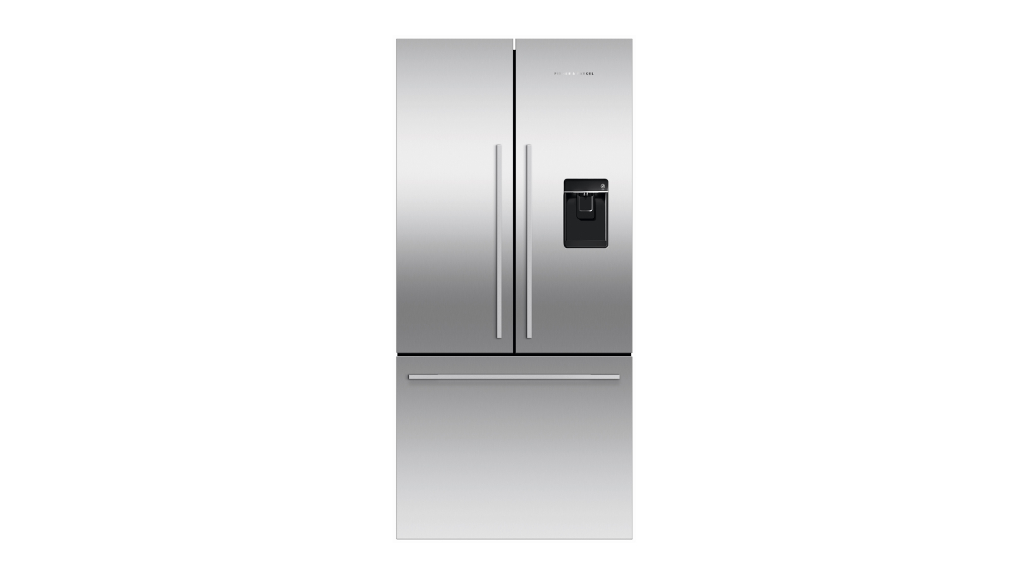 Fisher & Paykel 487L French Door Fridge Freezer with Ice & Water
