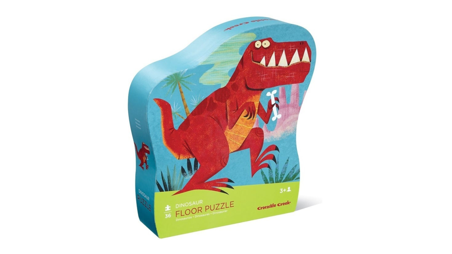 Crocodile Creek Children's Floor Puzzle 36pcs. - Dinosaur Romp