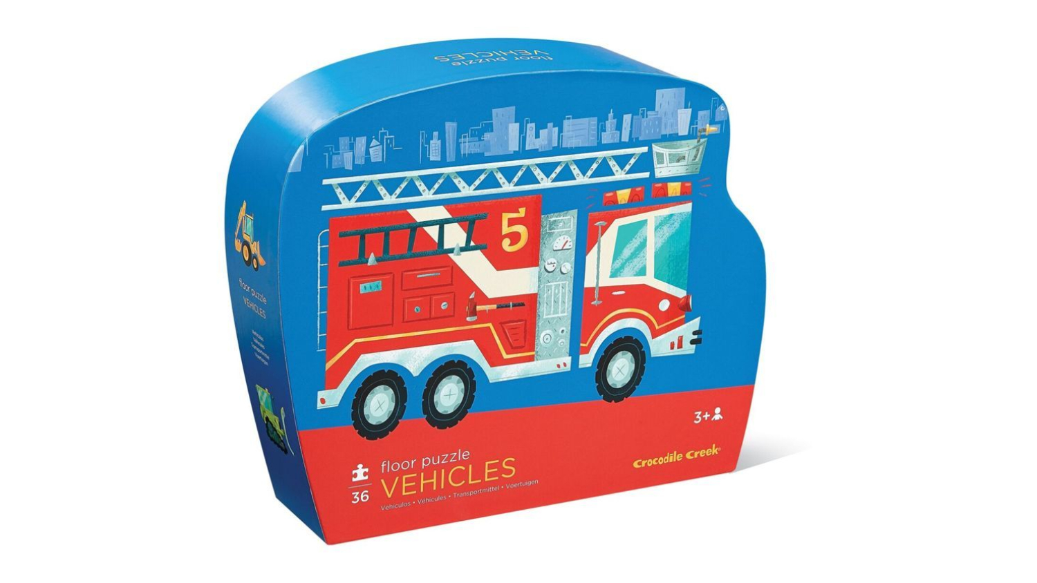 Crocodile Creek Children's Floor Puzzle 36pcs. - Fire Engine