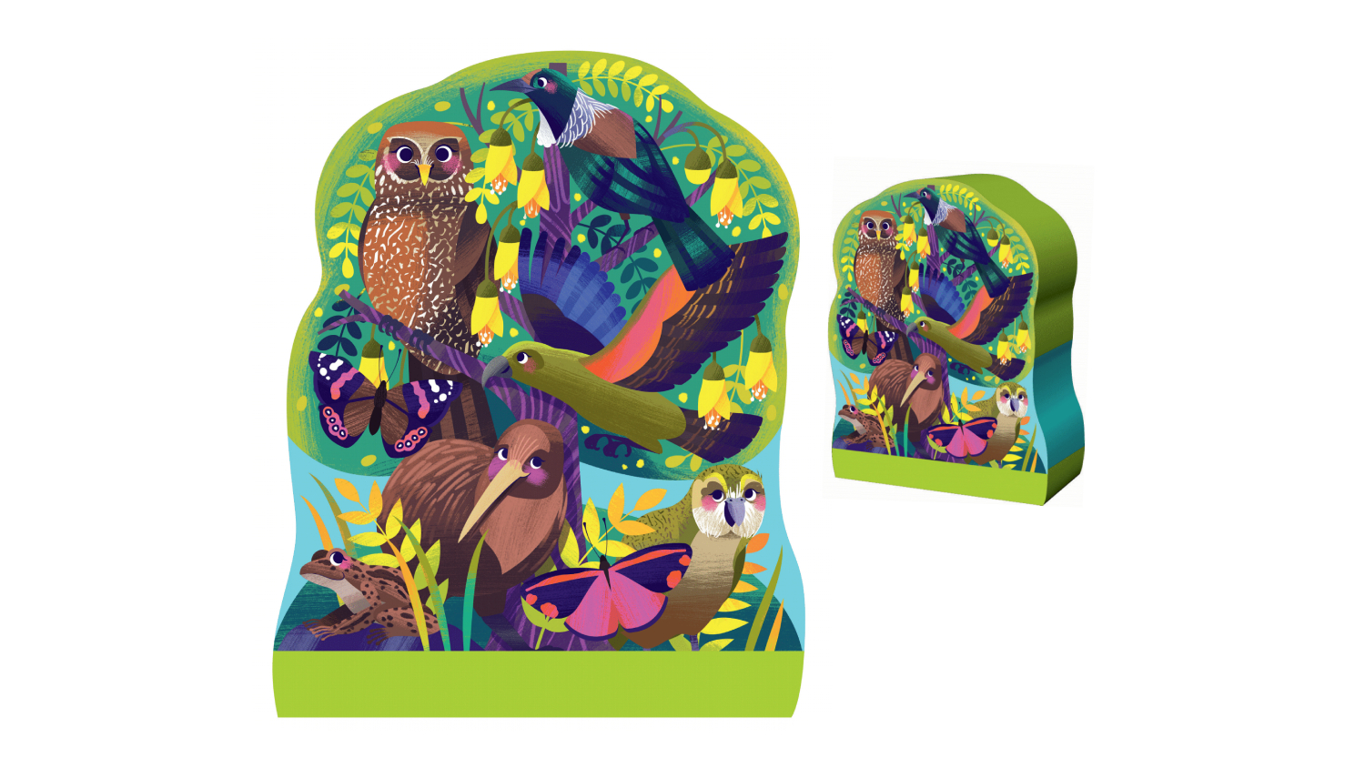 Crocodile Creek Children's Floor Puzzle 36pcs. - Discover Aotearoa