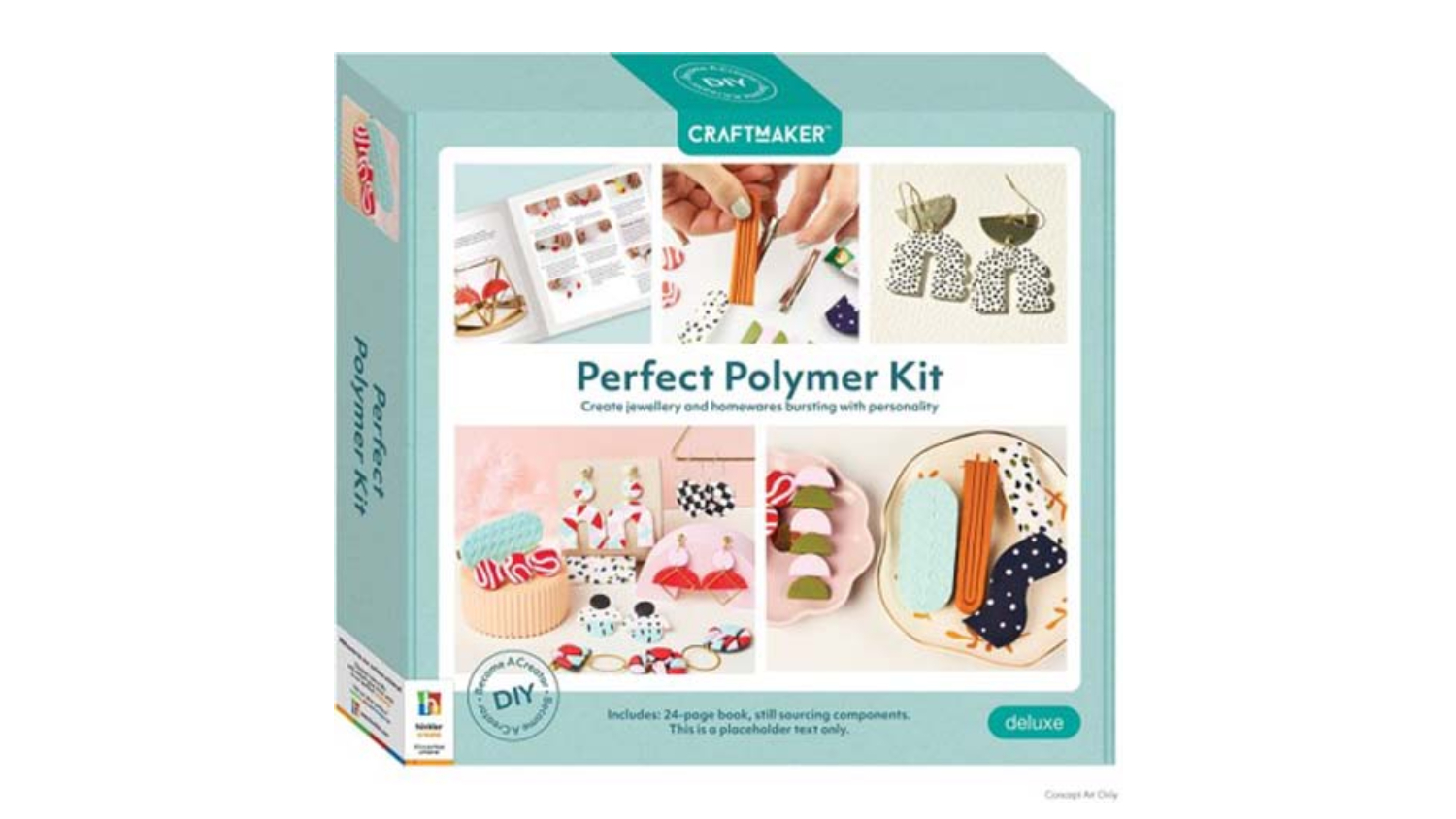 Craft Maker Deluxe Handmade Polymer Clay Jewellery Kit