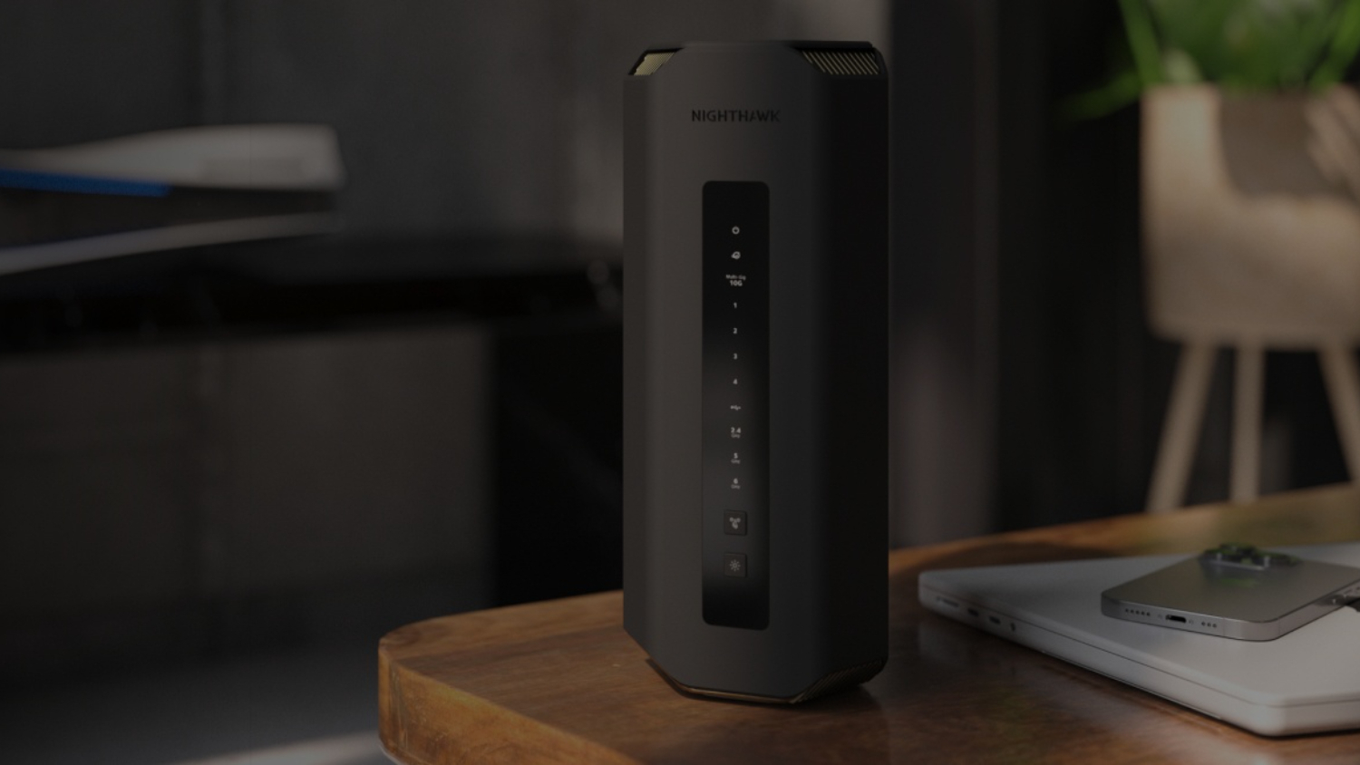Netgear Nighthawk RS300 BE9300 Tri-Band Mesh Wi-Fi 7 Router - Black