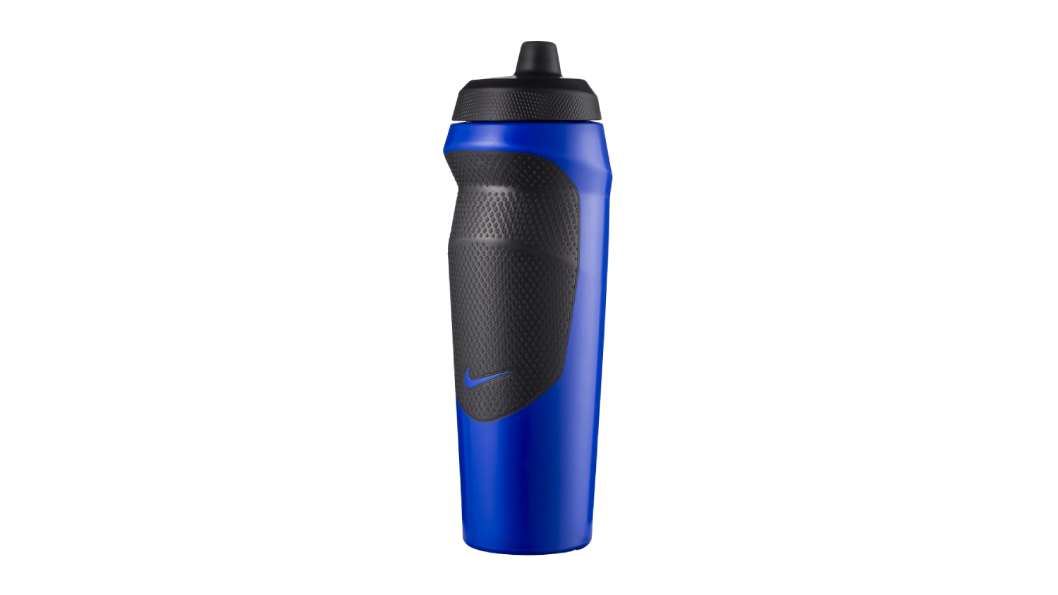 Nike Hypersport Squeezy Drink Bottle 600ml - Royal Blue/Black
