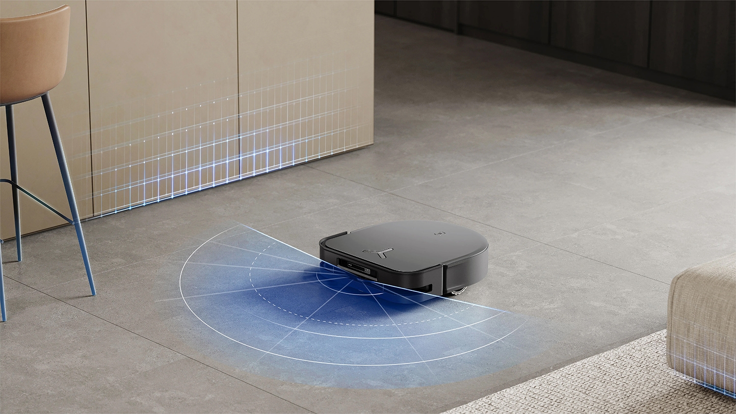 Ecovacs Deebot X5 Pro Omni Robotic Vacuum & Mop with Docking Station - Black