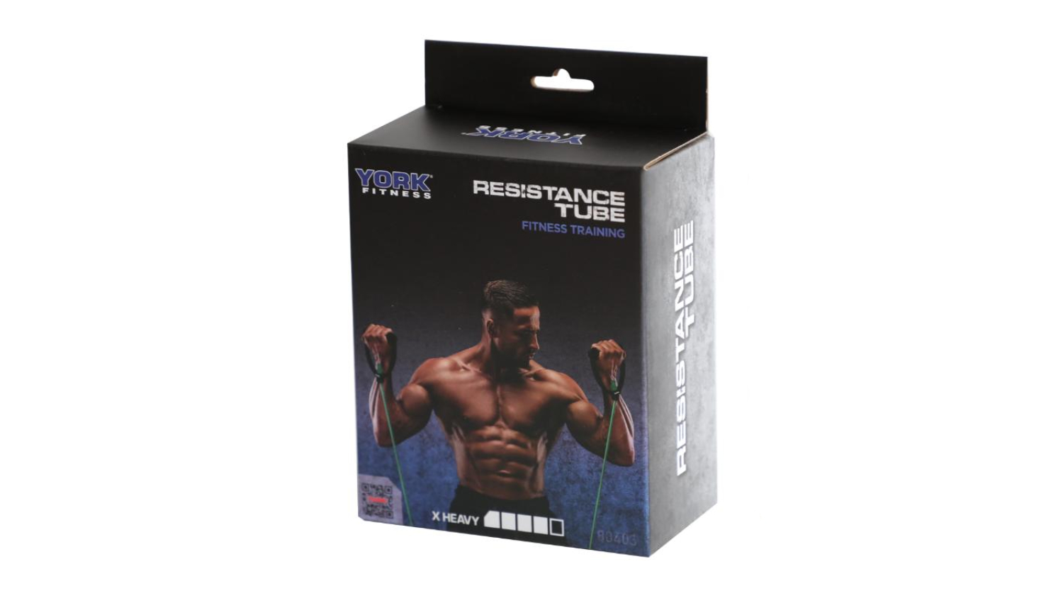 York Adjustable Resistance Tube with Handles Extra Heavy - Green