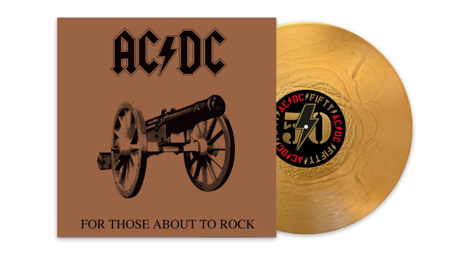 AC/DC - For Those About To Rock (We Salute You) Vinyl Album (Colured LP Edition)