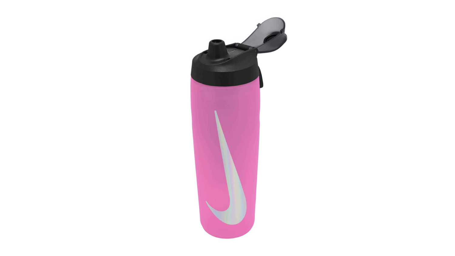 Nike Refuel Squeezy Drink Bottle with Locking Lid 709ml - Pink/Black