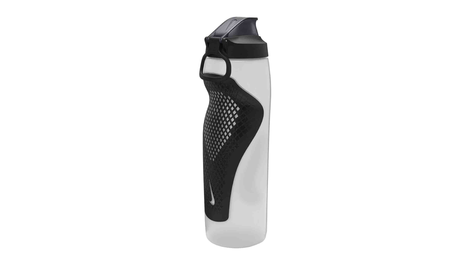 Nike Refuel Squeezy Drink Bottle with Locking Lid 946ml - Natural/Black