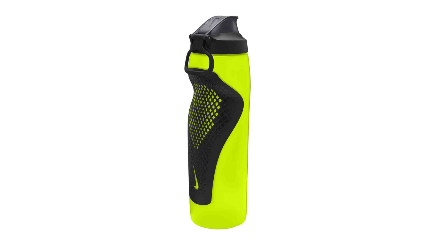 Nike Refuel Squeezy Drink Bottle with Locking Lid 946ml - Volt/Black