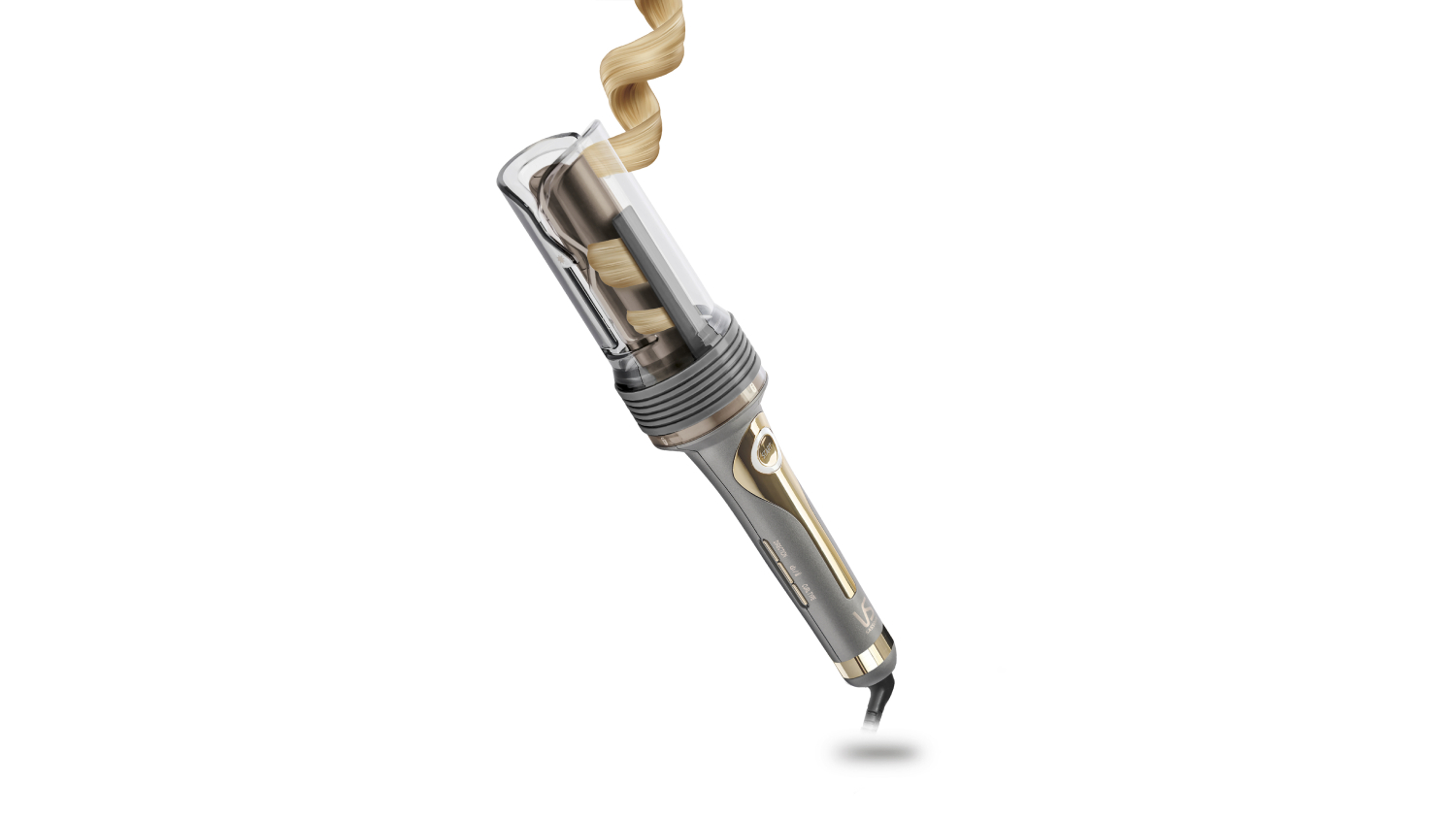 VS Sassoon Curl Secret Max Ceramic Auto Hair Curler - Grey (VSC1042A)