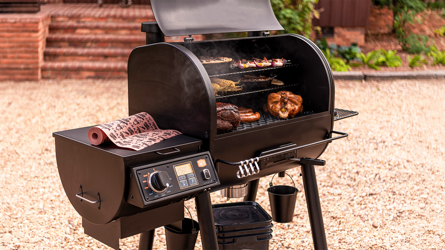 Oklahoma Joe’s Rider Deluxe 1200 Pellet Grill