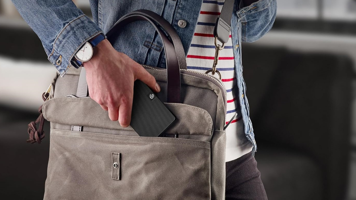 Seagate Expansion Portable 4TB Hard Drive - Black