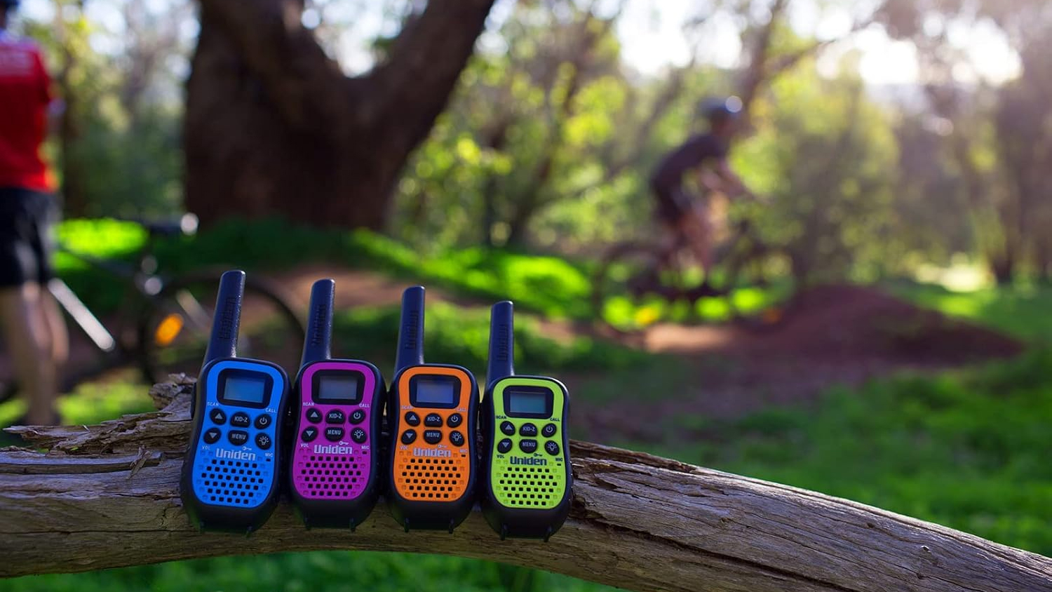 Uniden UH45 80 Channel UHF Handheld Radio - Quad Pack (Multi Colour)