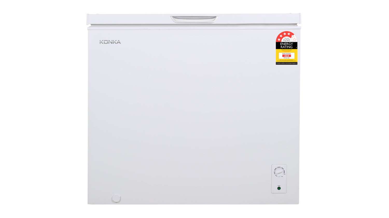 Konka 300L Hybrid Chest Fridge or Freezer - White (KHF-300W2)