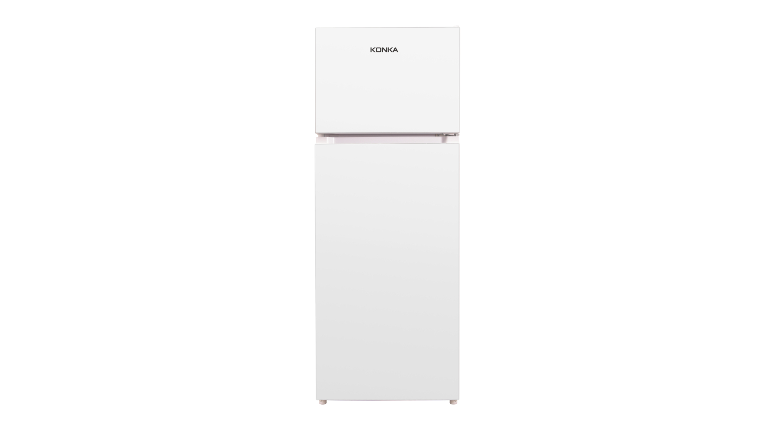 Konka 201L Top Mount Fridge Freezer - White (KRF-202W)