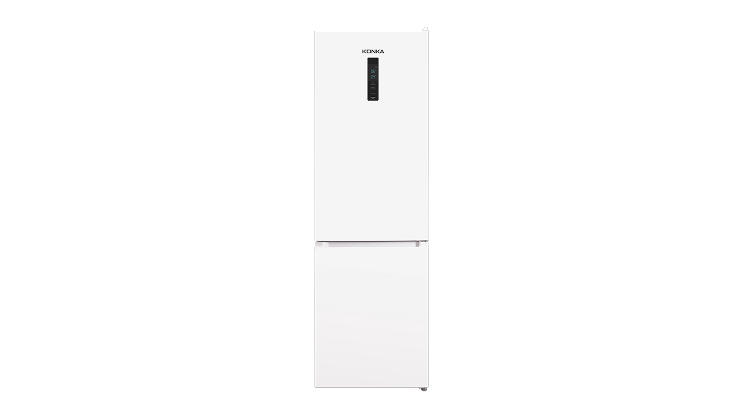 Konka 310L Bottom Mount Fridge Freezer - White (KRF-314W)