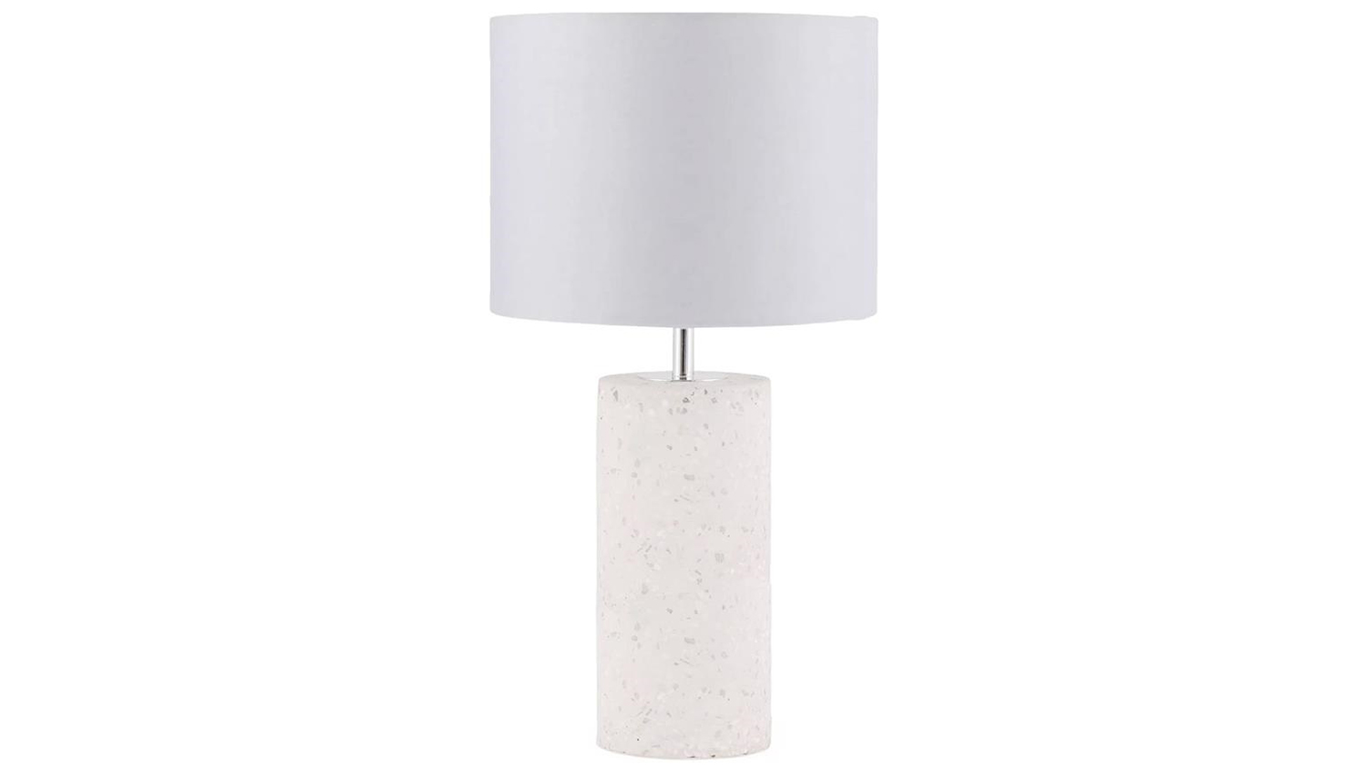 Maddie 50cm White Terrazzo Table Lamp