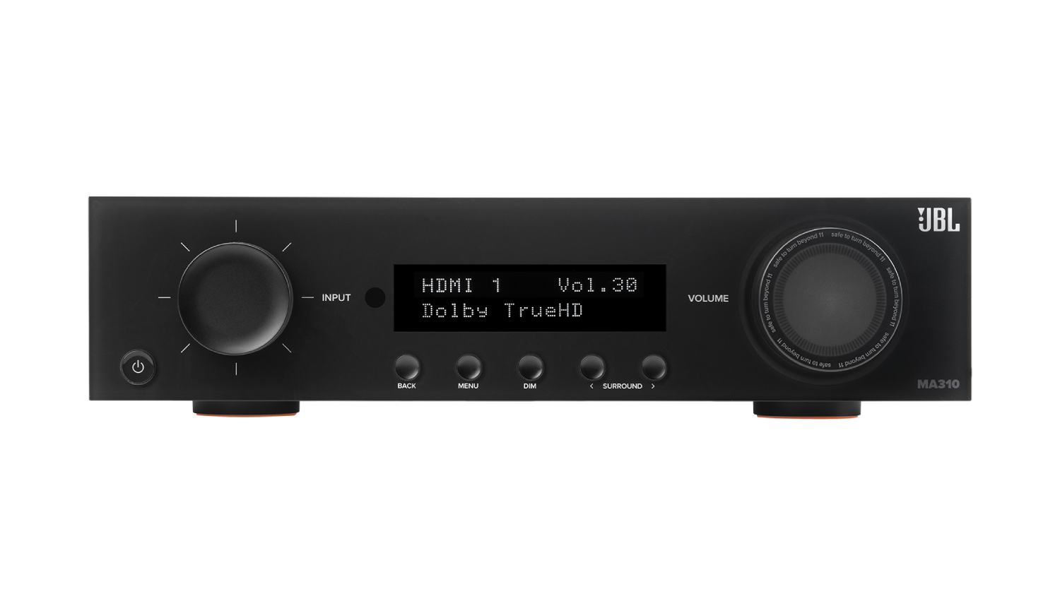JBL MA310 5.2 Channel 4K AV Receiver - Black