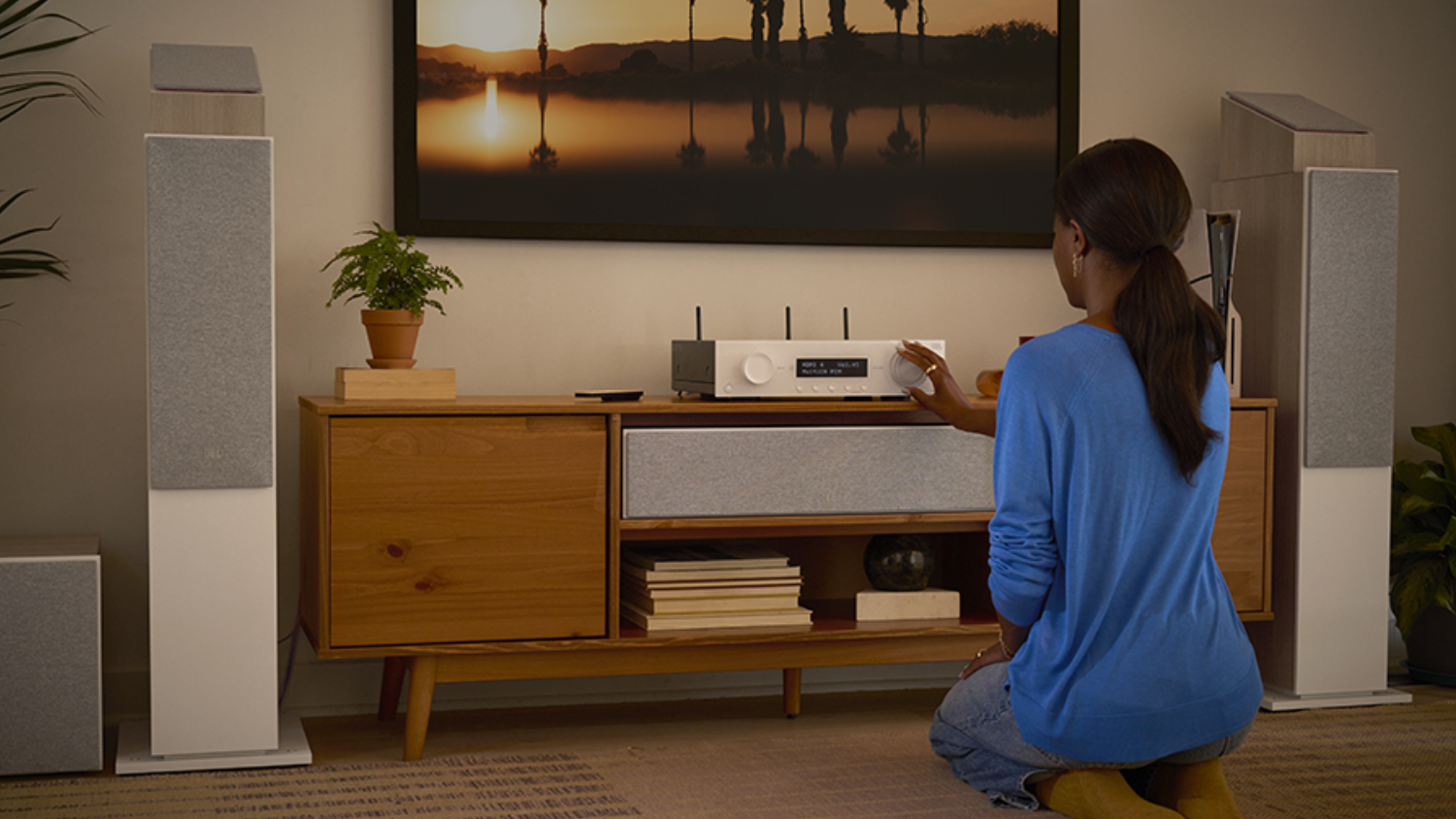 JBL MA710 7.2 Channel 8K AV Receiver - White