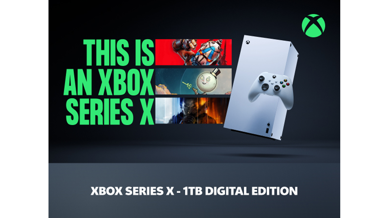 Xbox Series X Digital Console - 1TB (Robot White)