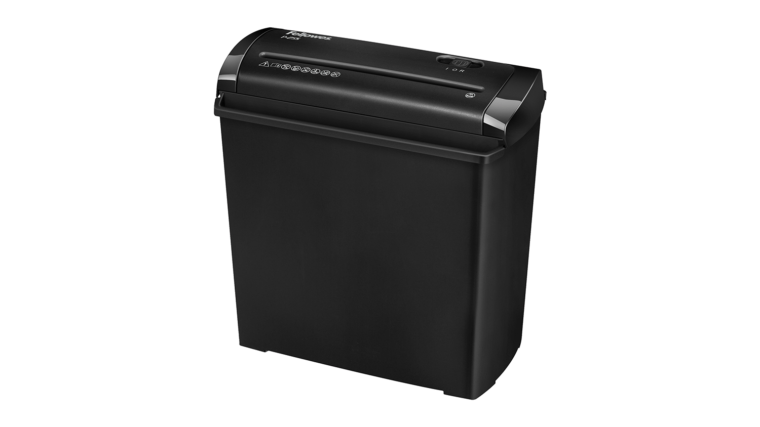 Fellowes Powershred P25S Strip Cut Shredder - Black