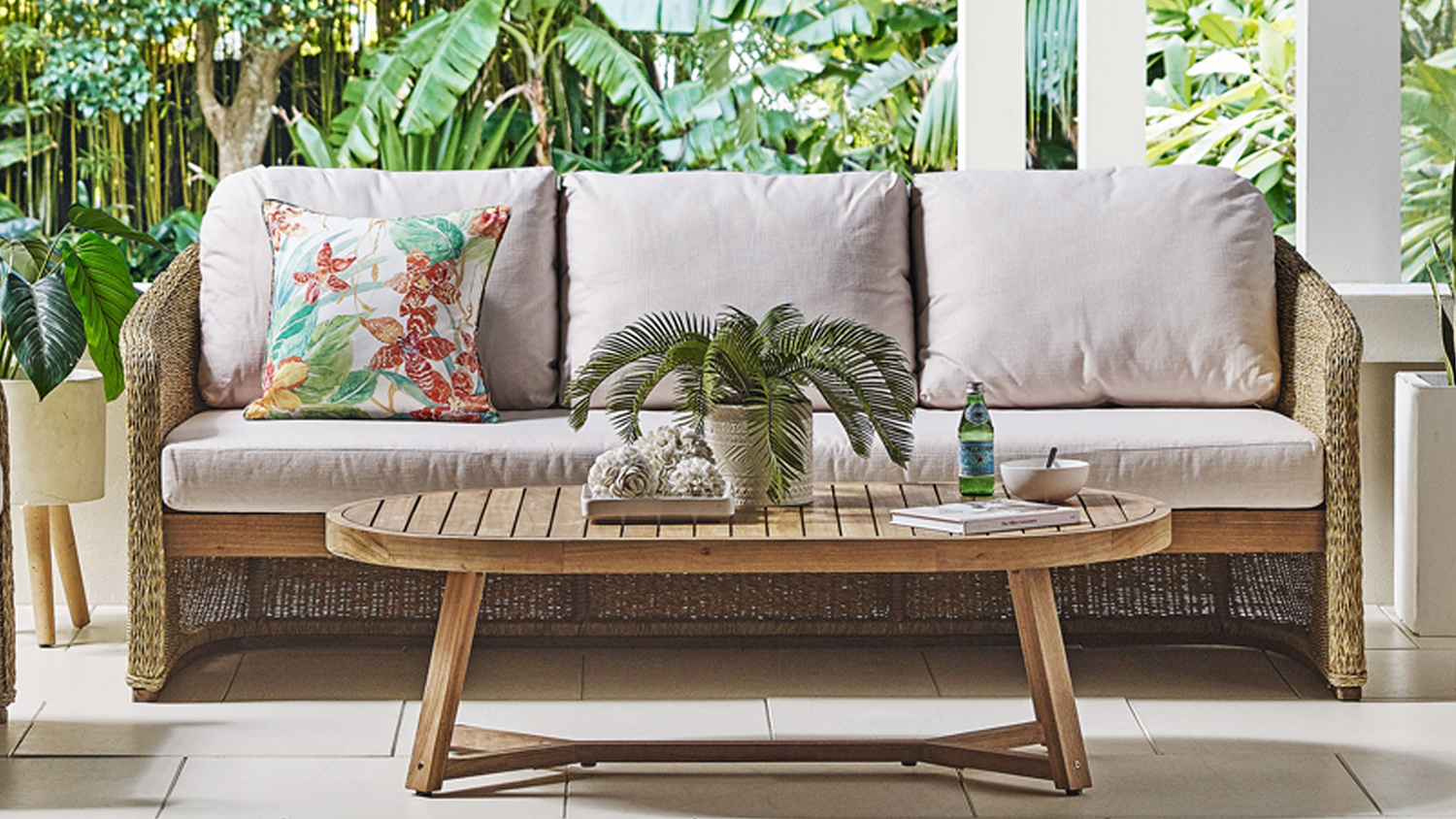 Florida 4 Piece Outdoor Lounge Suite