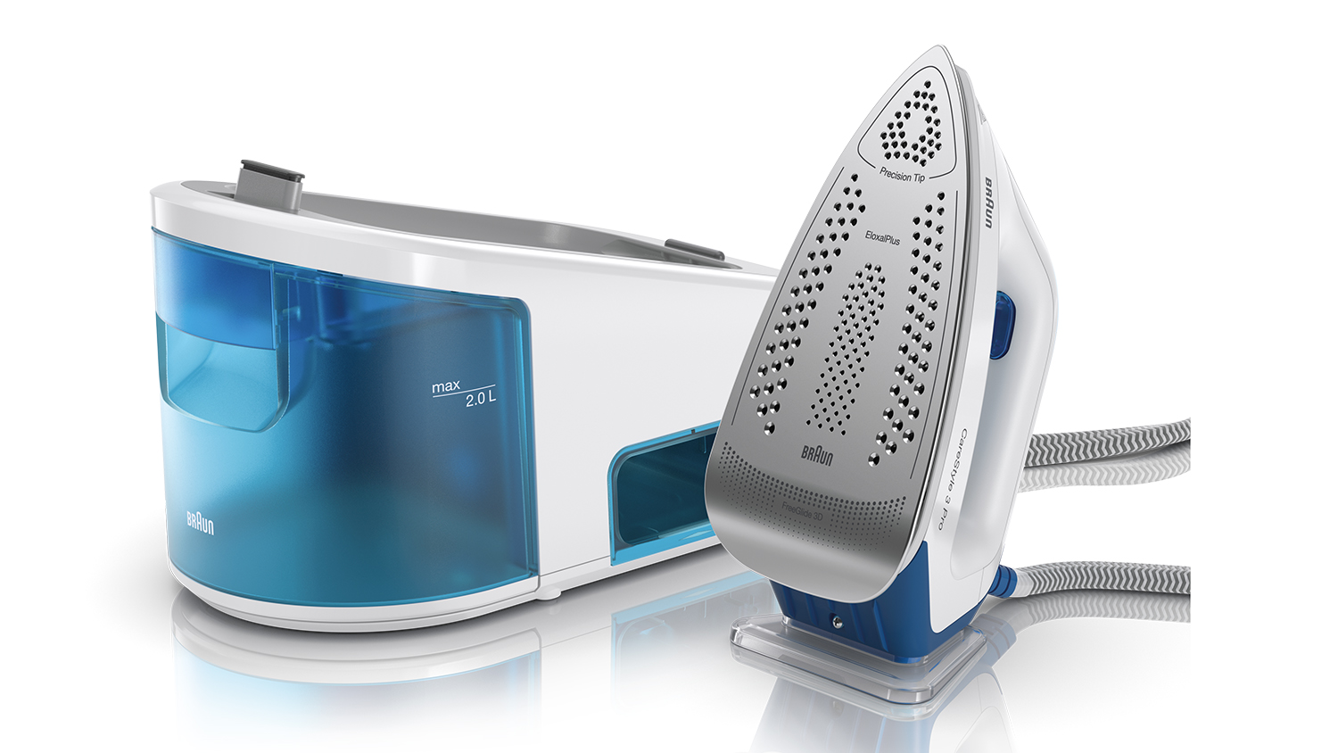 Braun CareStyle 3 Pro Steam Generator Iron - White/Blue (IS 3157)