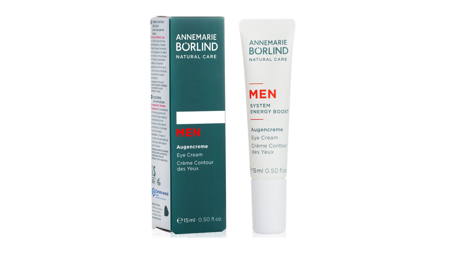 Annemarie Borlind Men System Energy Boost Eye Cream - 15ml/0.5oz