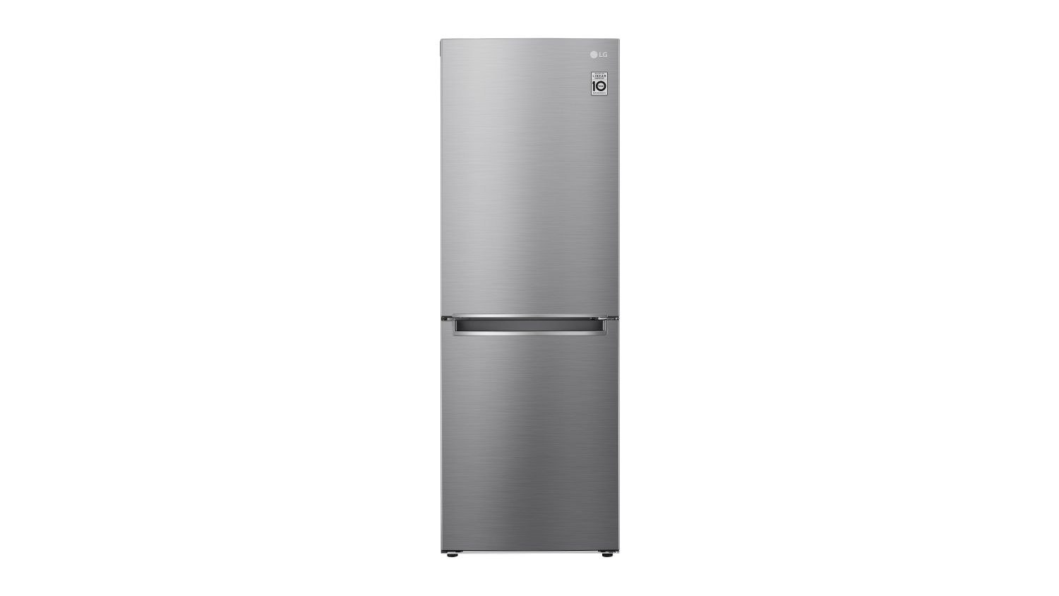 LG 306L Bottom Mount Fridge Freezer Stainless Steel (GB335PL