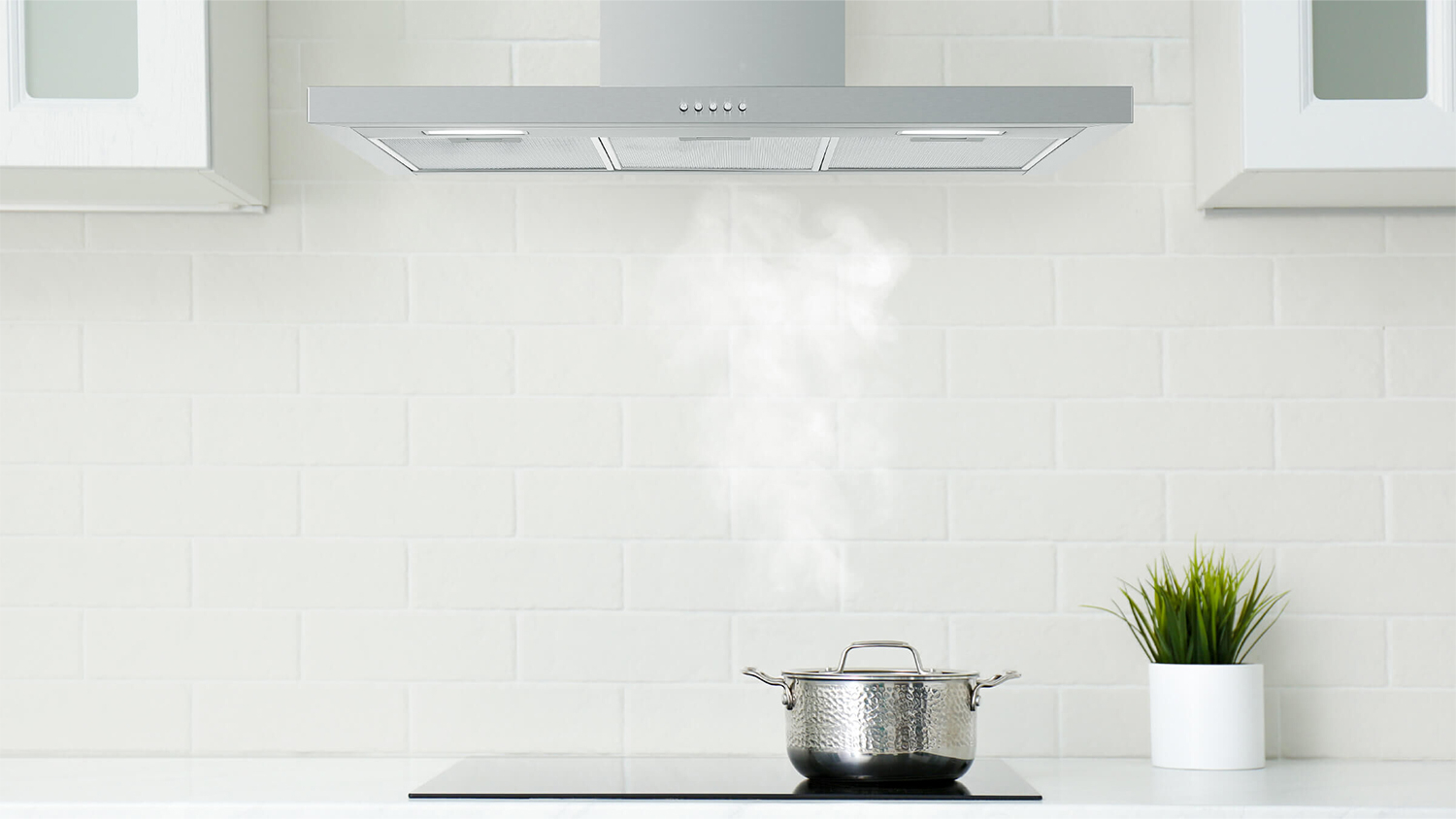 Haier 90cm Box Chimney Wall Mounted Rangehood - Stainless Steel (HC90BLX1)