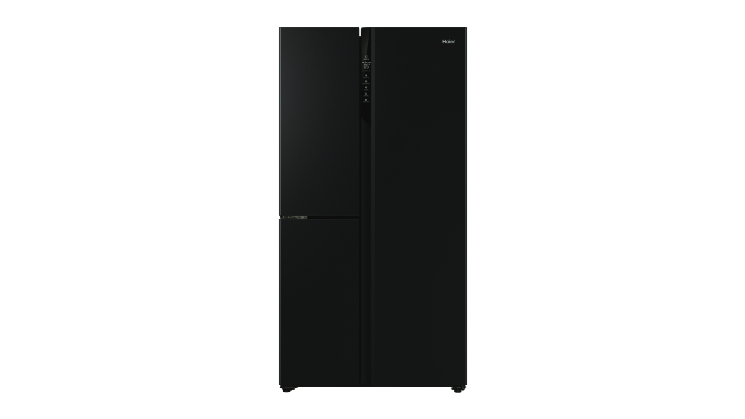 Haier 574L Side by Side Fridge Freezer - Black (HRF575XC)