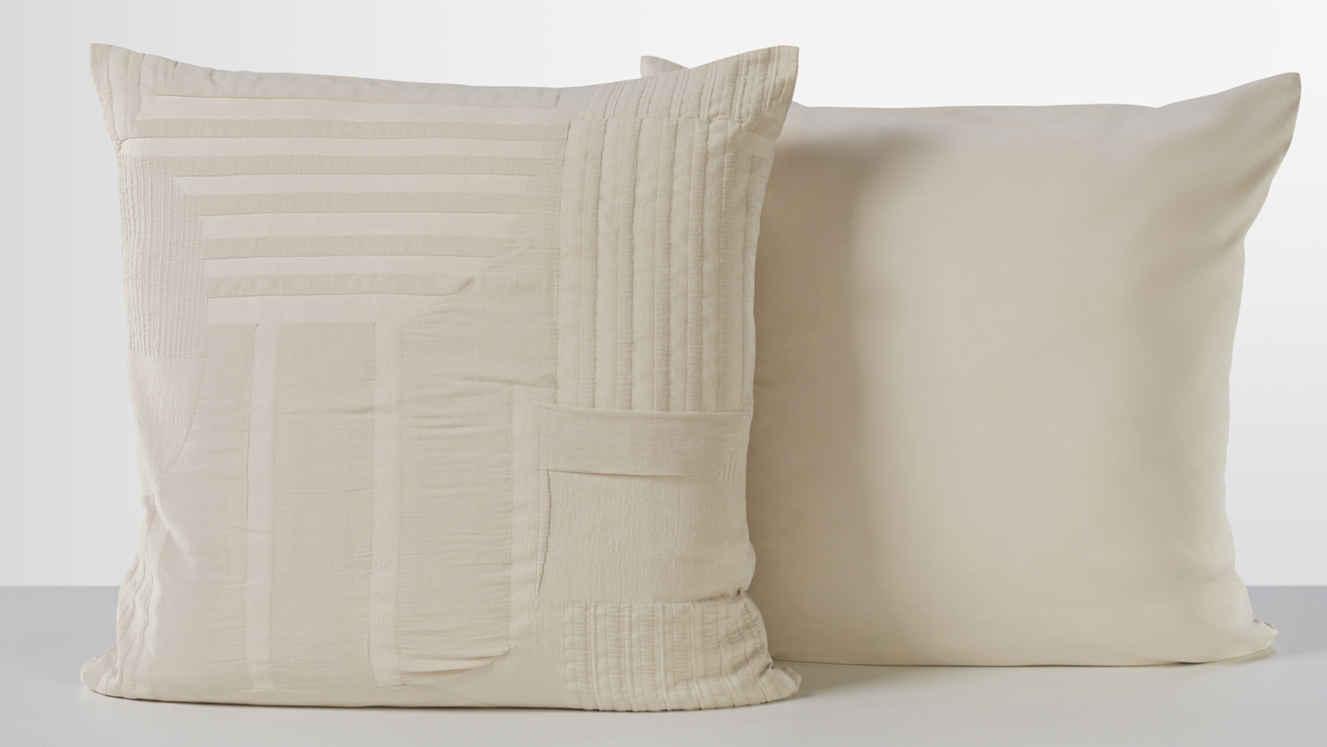 Lane Natural European Pillowcase by L'Avenue