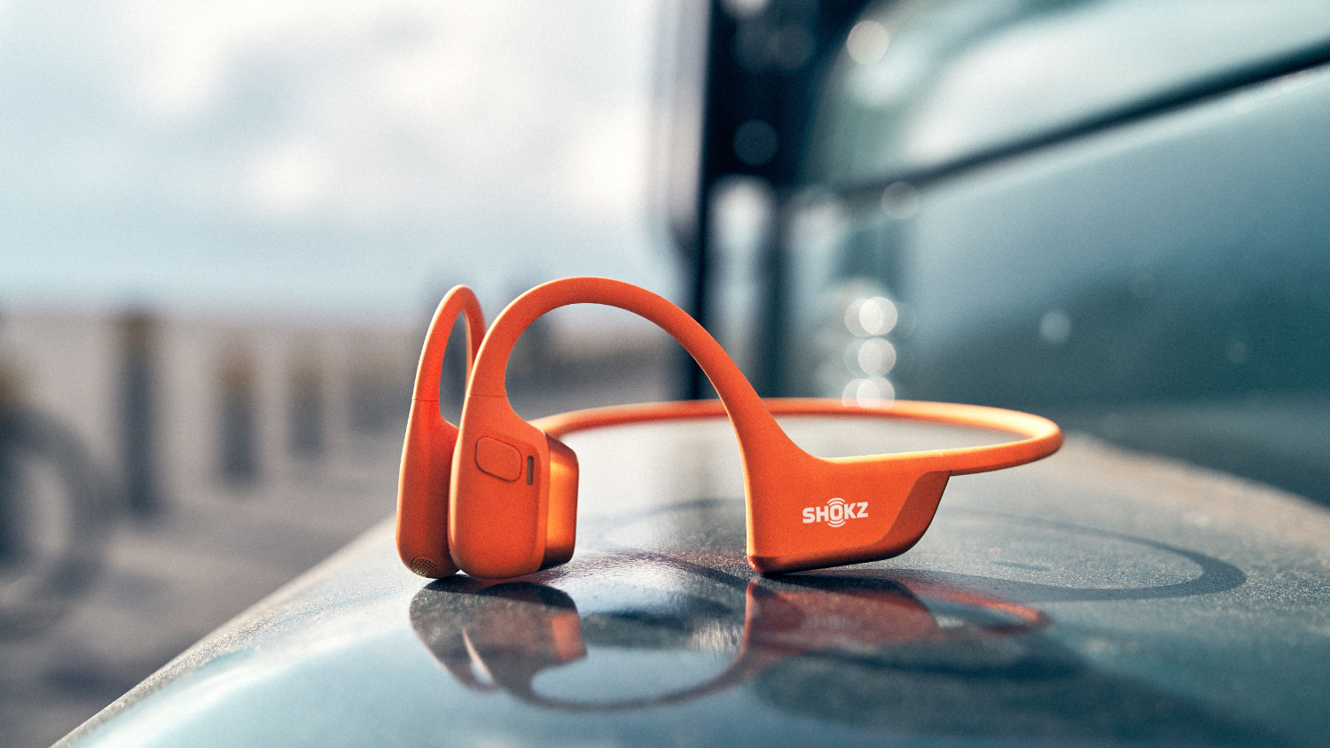 Shokz OpenRun Pro 2 Wireless Open-Ear Headphones - Orange