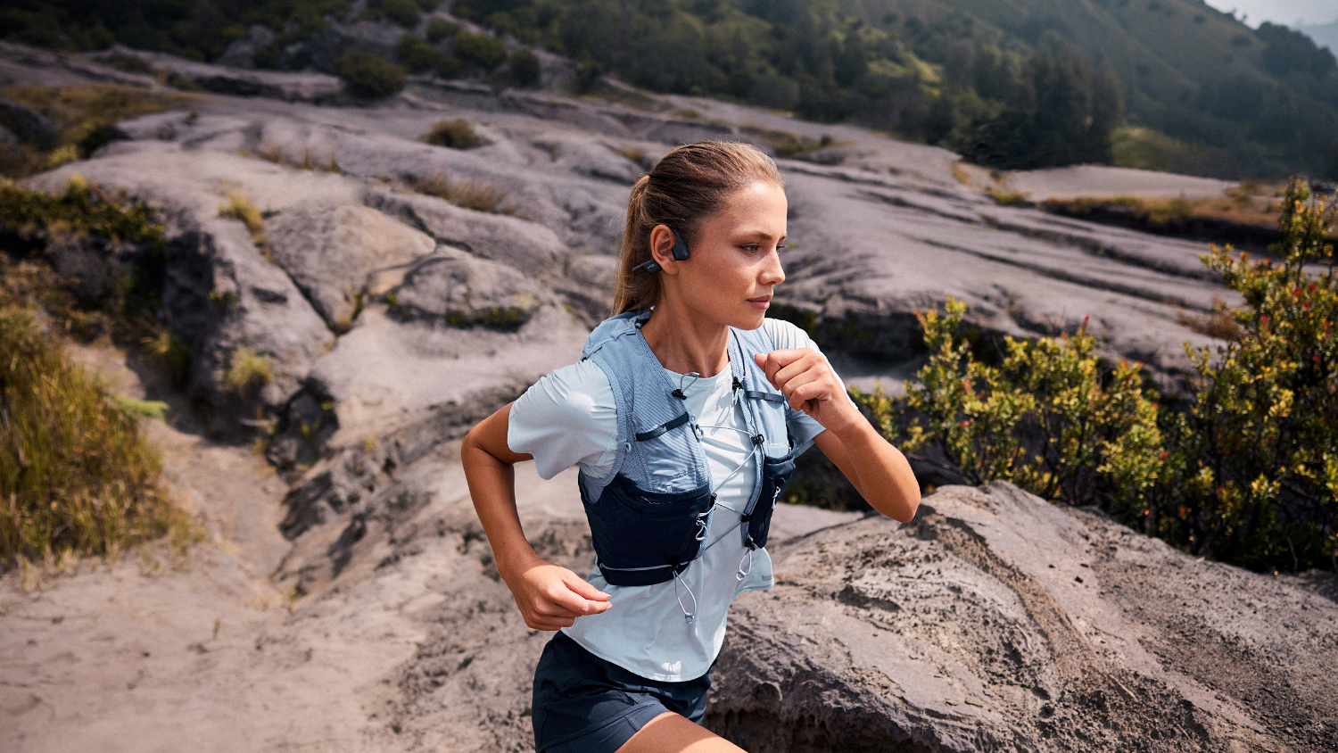 Shokz OpenRun Pro 2 Mini Wireless Open-Ear Headphones - Black