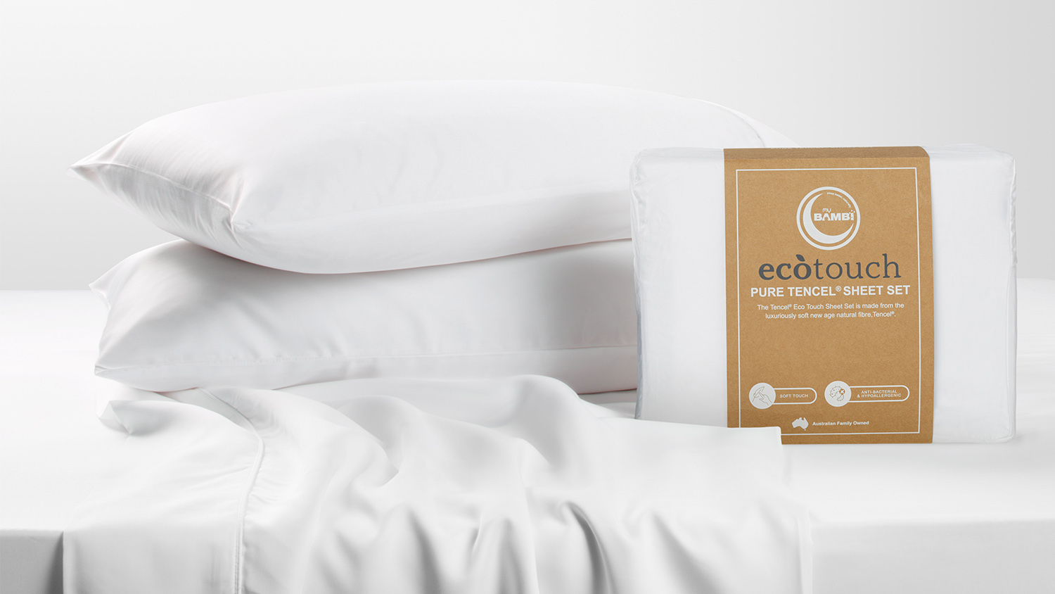 Tencel Touch Sheet Set by My Bambi - White